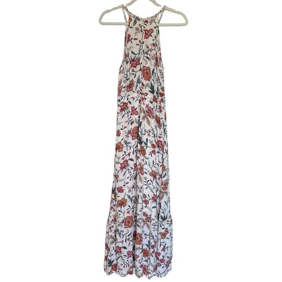 Old Navy Floral Long Maxi Strappy Summer Tank Dress Women’s Size XS 0 2 - Picture 1 of 5